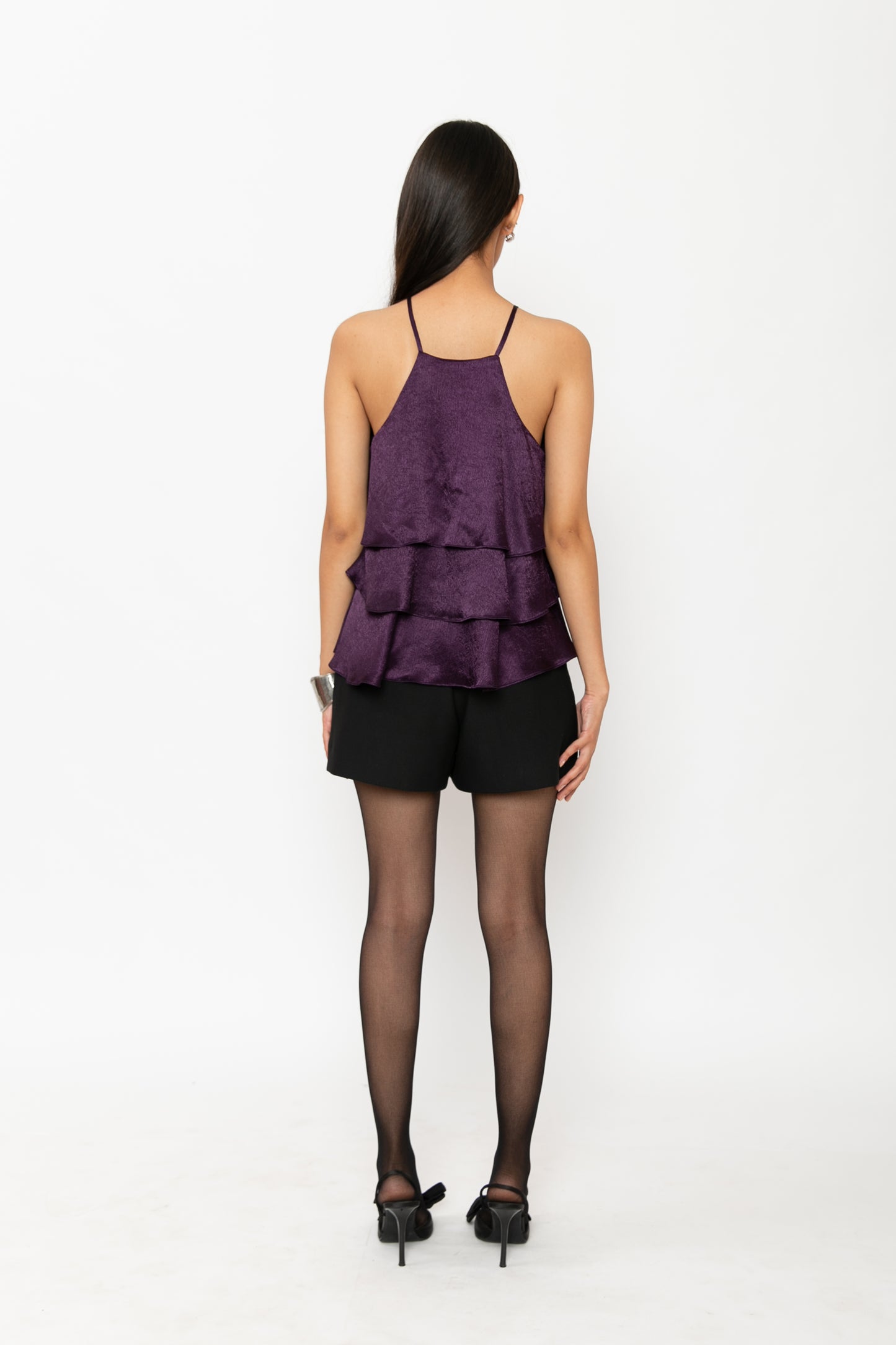 Contemponari-Bittersweet Top-Purple