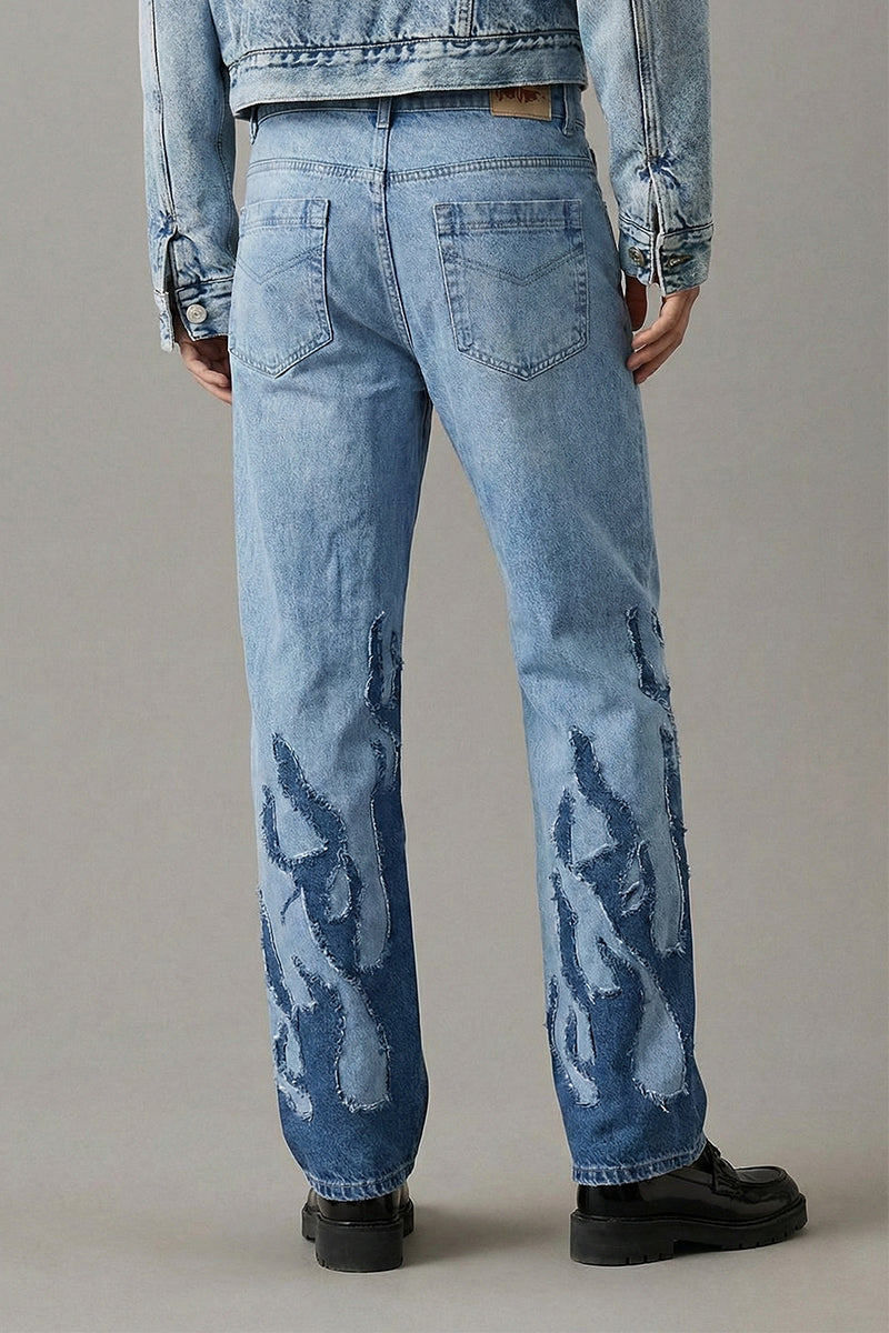 Burnout Denim Jeans