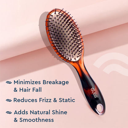 GUBB Oval Cushioned Brush Large Shell Range