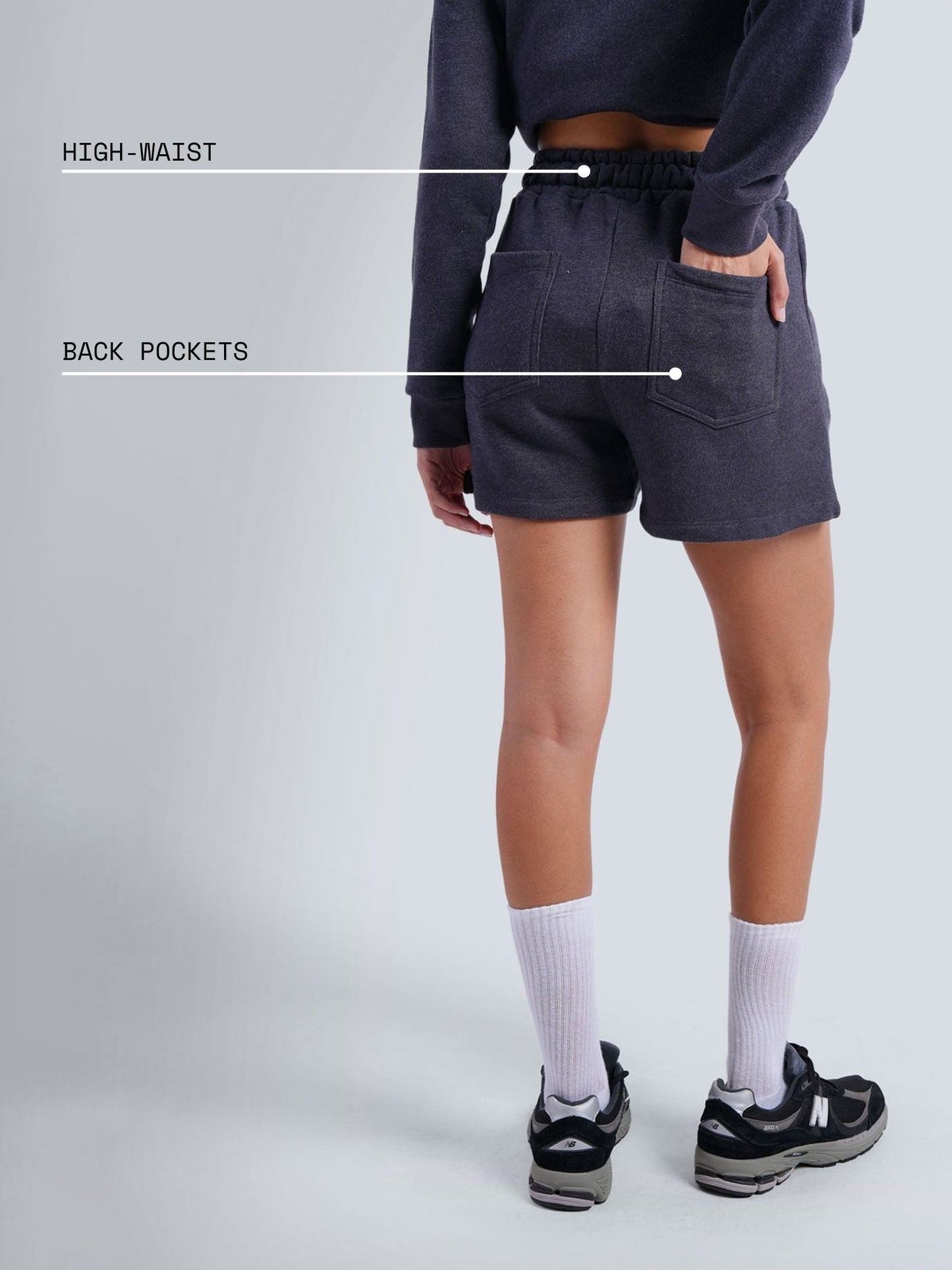 Grey Cloud Shorts