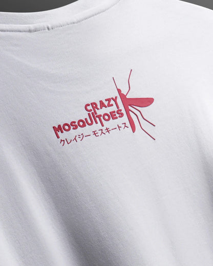 Clown Tee White | Crazy Mosquitoes at Broadway