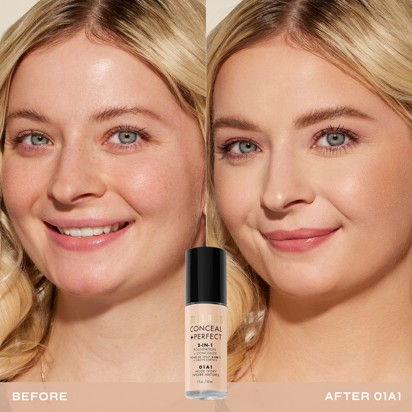 Conceal + Perfect 2-In-1 Foundation + Concealer | Milani at Broadway