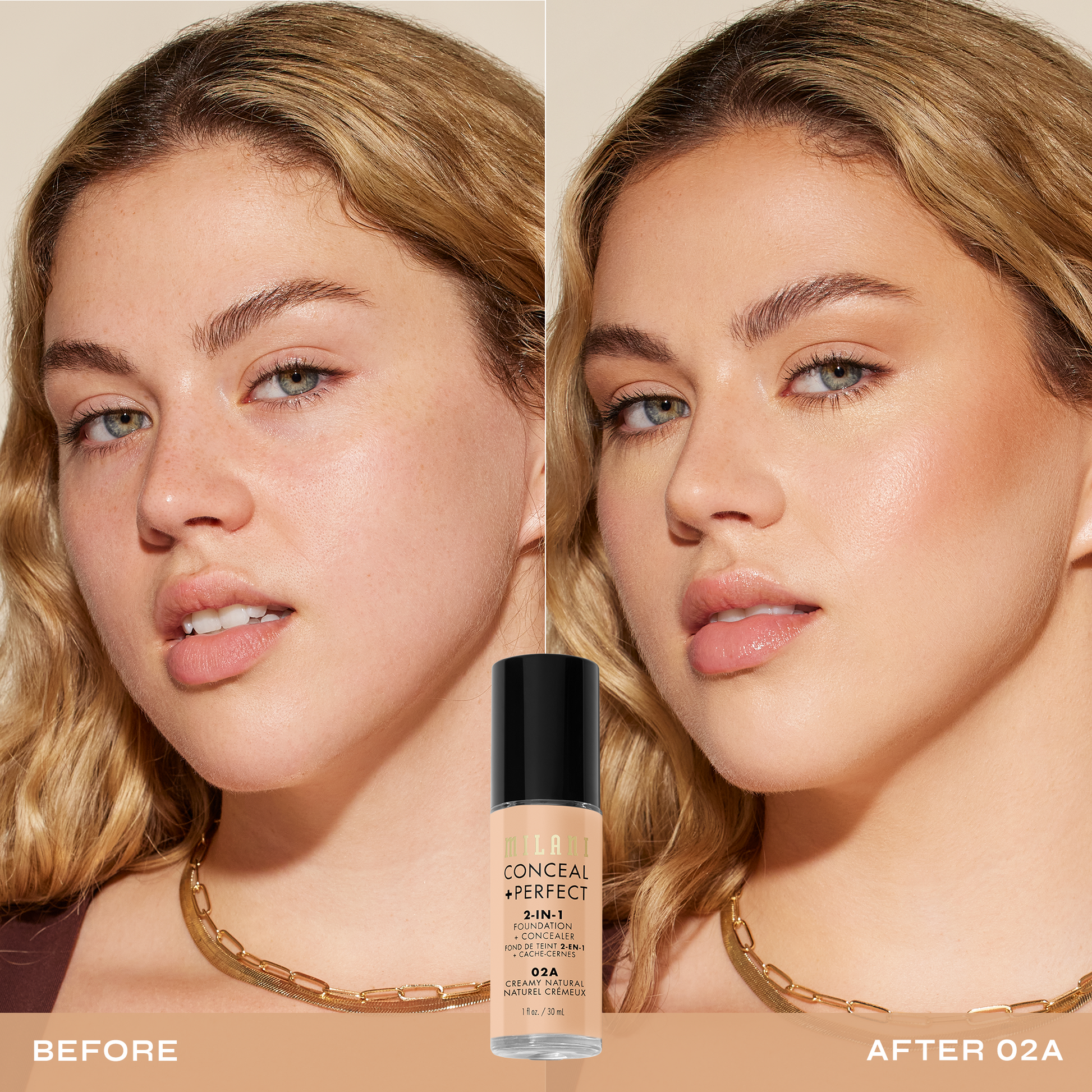 Conceal + Perfect 2-In-1 Foundation + Concealer | Milani at Broadway