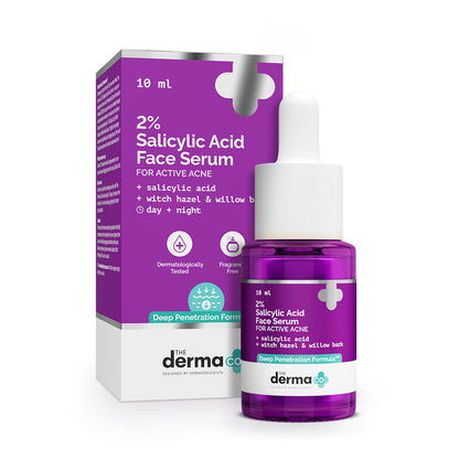2% Salicylic Acid Serum for Active Acne - 10ml