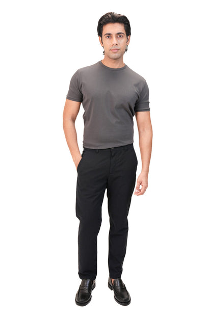 Absolute Cotton Crew - Ash Grey