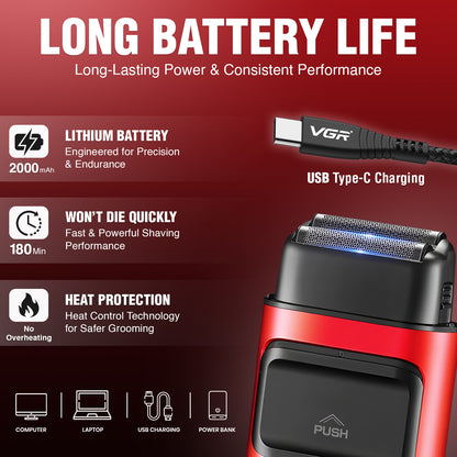 VGR V-307 Foil Shaver