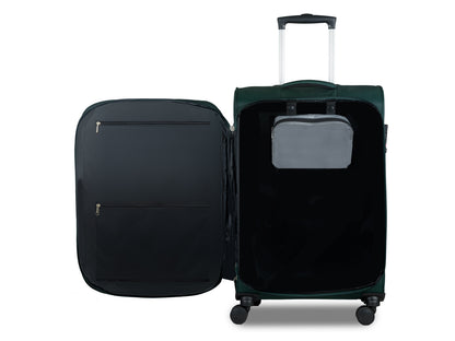 Carriall Slash Large Size Green Check-in Luggage