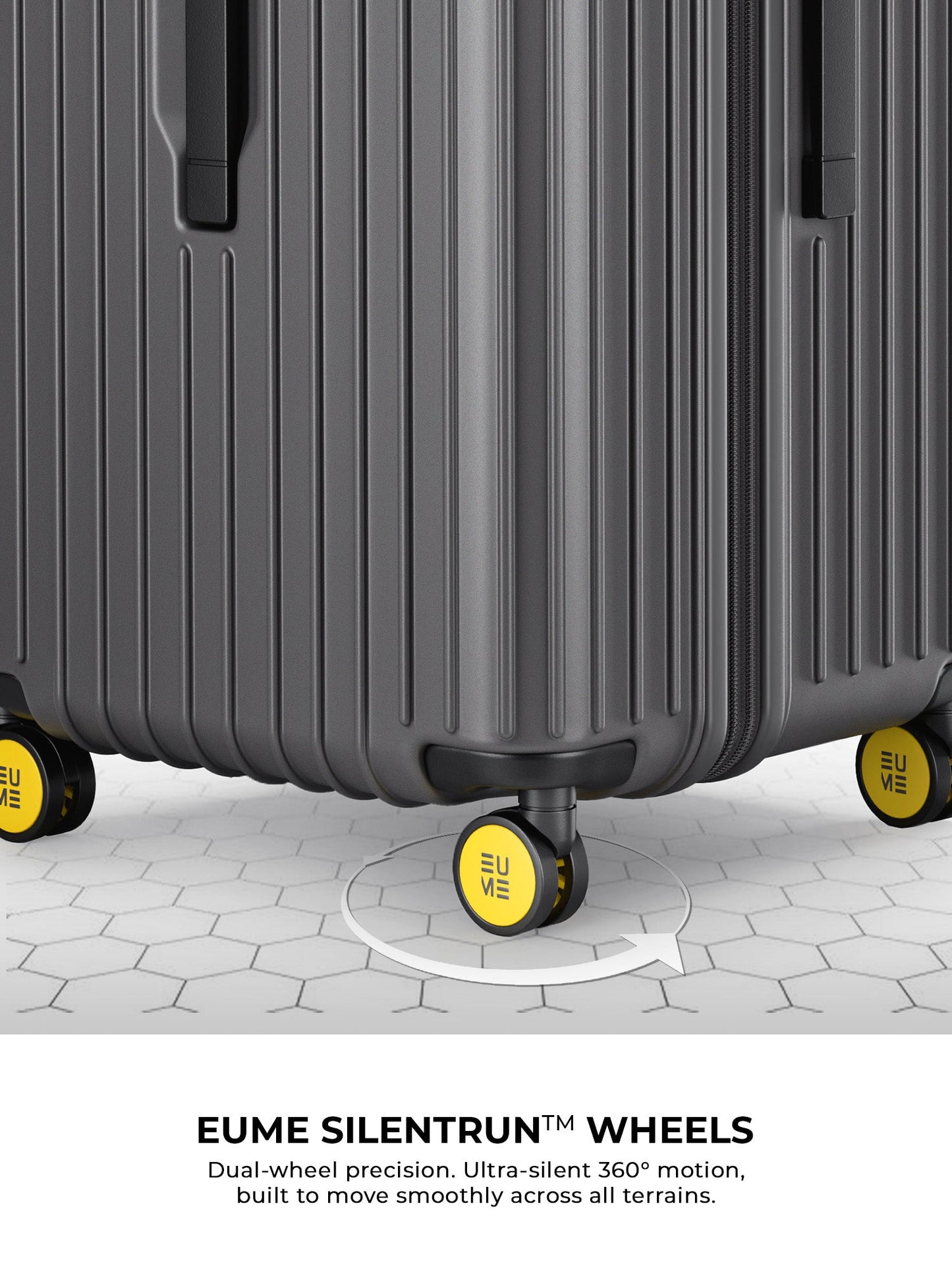 Trunk Check-In Plus- Volcanic Grey