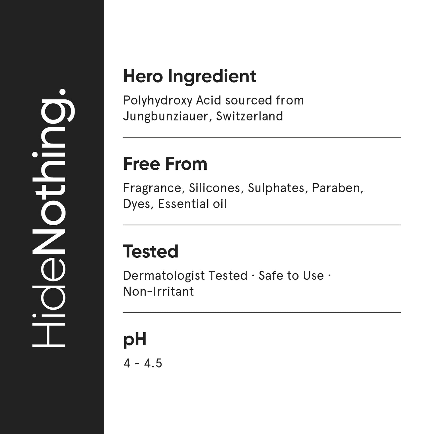 Minimalist Polyhydroxy Acid (PHA) 03% Face Toner 150ml