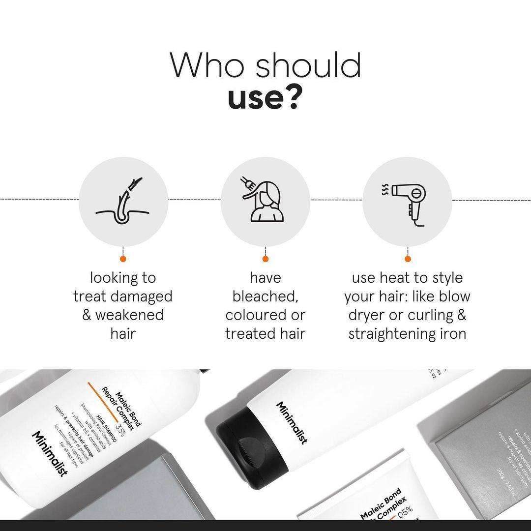 Minimalist Maleic Bond Repair Complex 05% Hair Mask