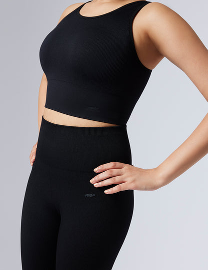 FlexRib Low-Back Cropped Tank