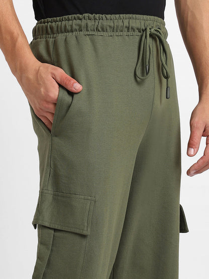 Relaxed Fit Cargo Joggers