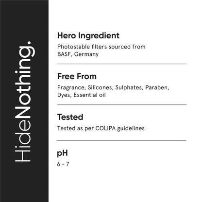 Minimalist SPF 60 Sunscreen