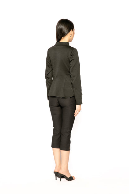 Contemponari-Trojan Top-Black