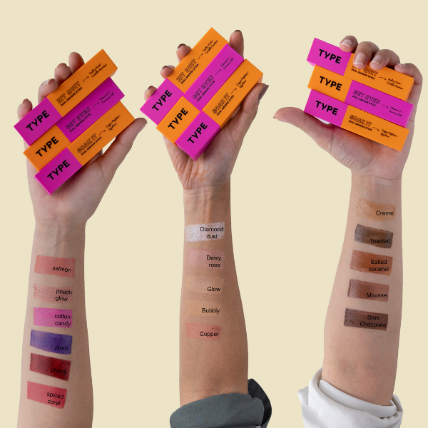 Get Even Dual Smudge Highlight + Blush Stick | Type Beauty Inc. at Broadway