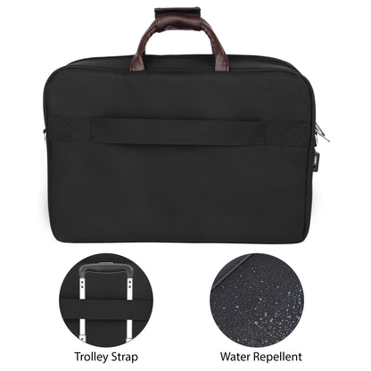 Carriall CLARO Laptop Messenger Bag (Black)