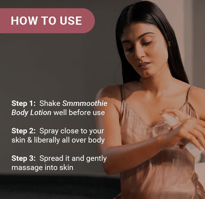 Neude Smmmooth Spray Body Milk – Ultra-Light Body Lotion