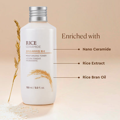 Ceramide & Rice Moisturizing Toner 150ml