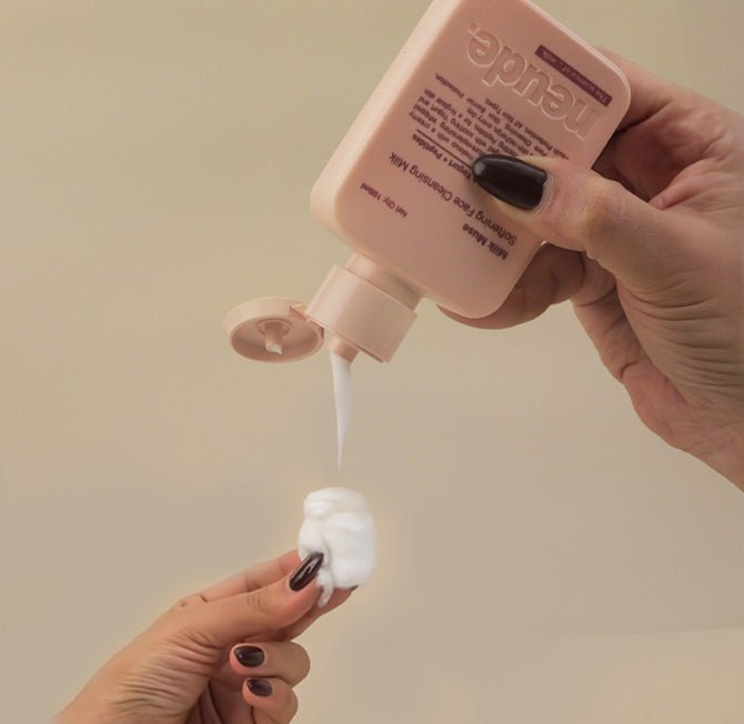 Milk Muse Hydrating Peptide Face Cleansing Milk - Neude Skin