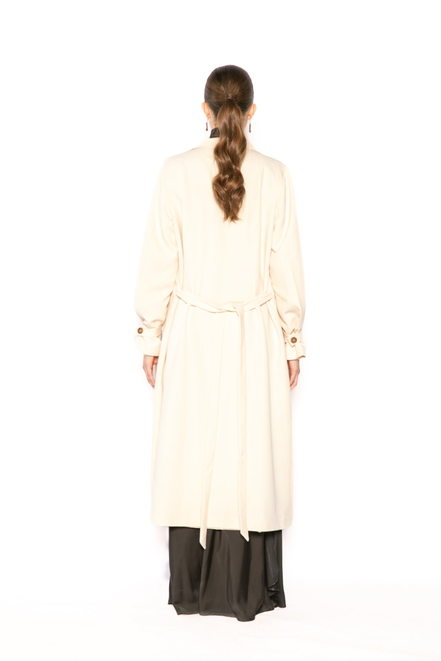 Contemponari-Penelope Trench-Cream