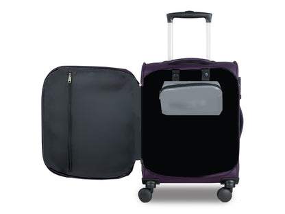 Carriall Slash Purple Cabin Luggage