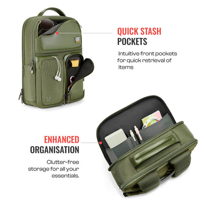 Wayfarer Workpack -Olive-Large | Urban Jungle at Broadway