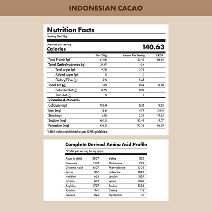 No-Nonsense Plant Protein Indonesian Cacao - 38g