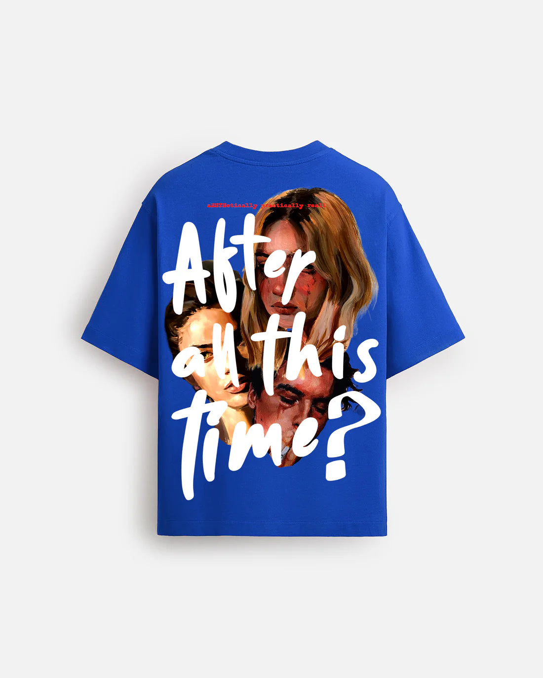 4EverMore Royalblue Oversize Tee | Esthreall at Broadway