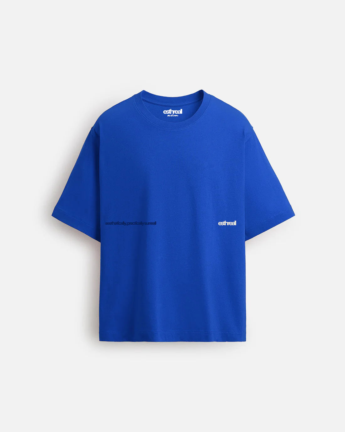 4EverMore Royalblue Oversize Tee | Esthreall at Broadway
