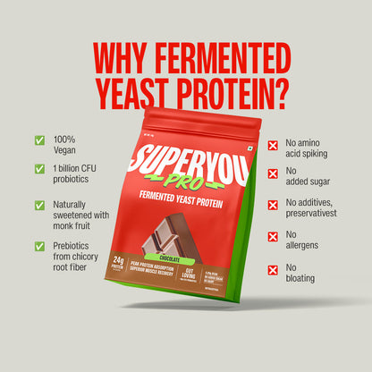 Superyou Pro Fermented Yeast Protein - chocolate | SUPERYOU at Broadway