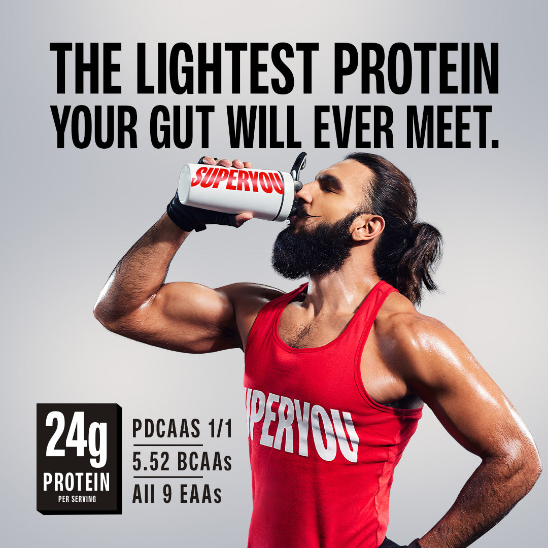 SUPERYOU Strawberry Yeast Protein 500g Jar