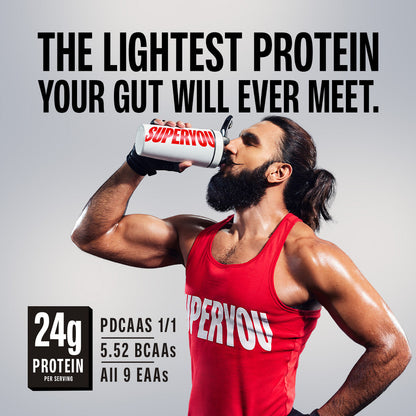 SUPERYOU Strawberry Yeast Protein 500g Jar