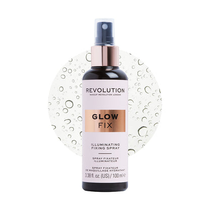 Makeup Revolution Glow fix Illuminating Fixing Spray | Makeup Revolution at Broadway