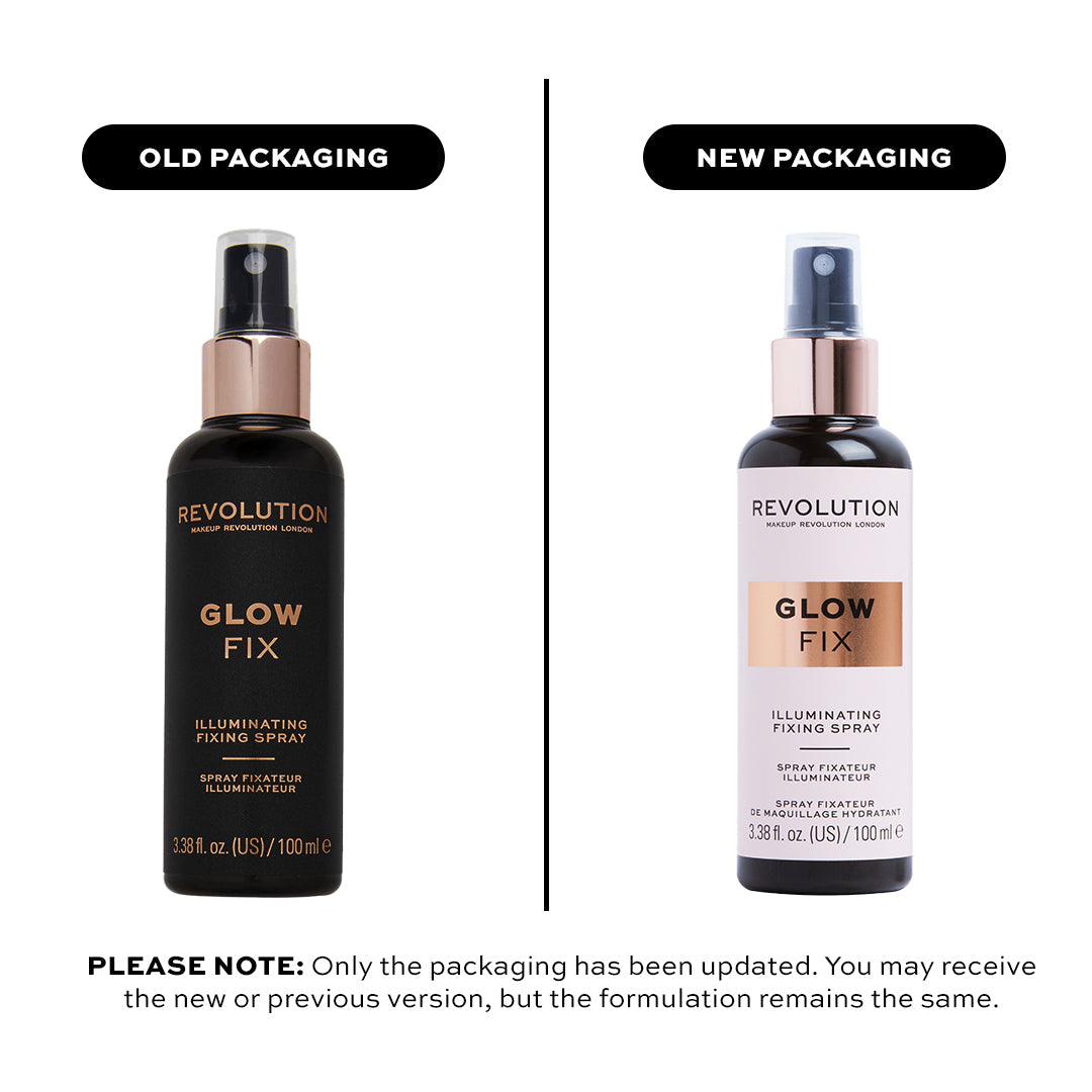 Makeup Revolution Glow fix Illuminating Fixing Spray | Makeup Revolution at Broadway