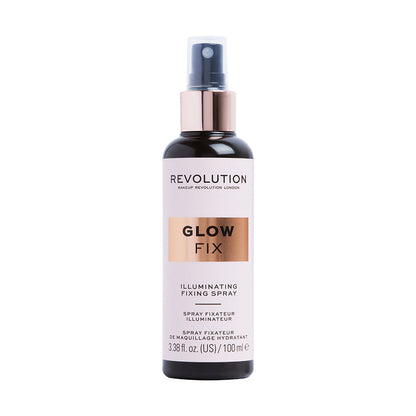 Makeup Revolution Glow fix Illuminating Fixing Spray | Makeup Revolution at Broadway