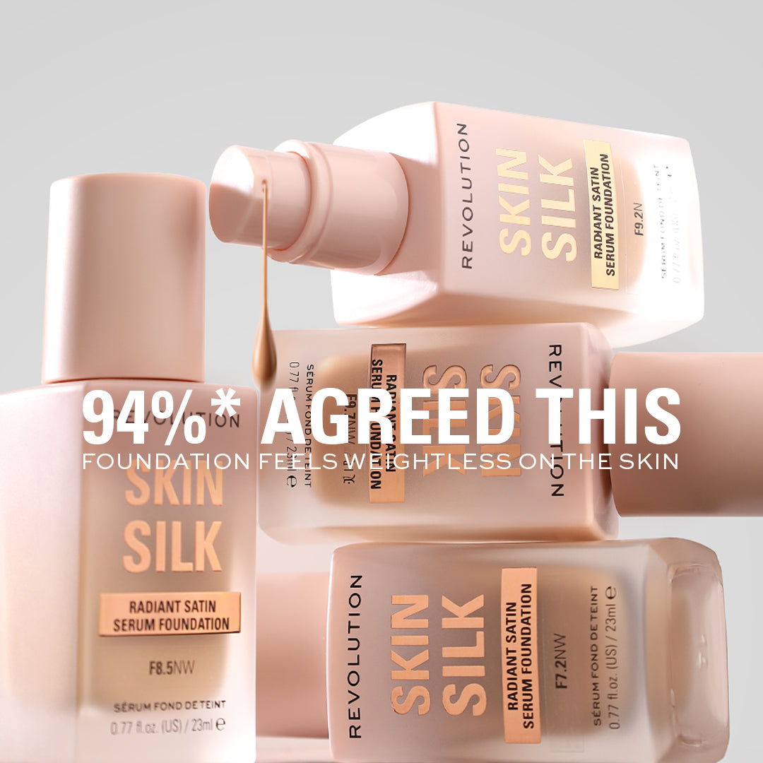 Makeup Revolution Skin Silk Serum Foundation | Makeup Revolution at Broadway