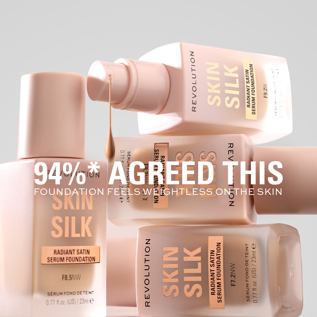 Makeup Revolution Skin Silk Serum Foundation | Makeup Revolution at Broadway