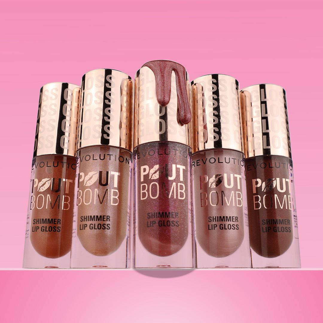 Makeup Revolution Pout Bomb Shimmer Gloss | Makeup Revolution at Broadway