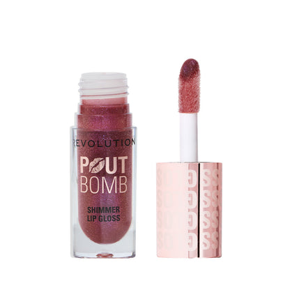 Makeup Revolution Pout Bomb Shimmer Gloss | Makeup Revolution at Broadway