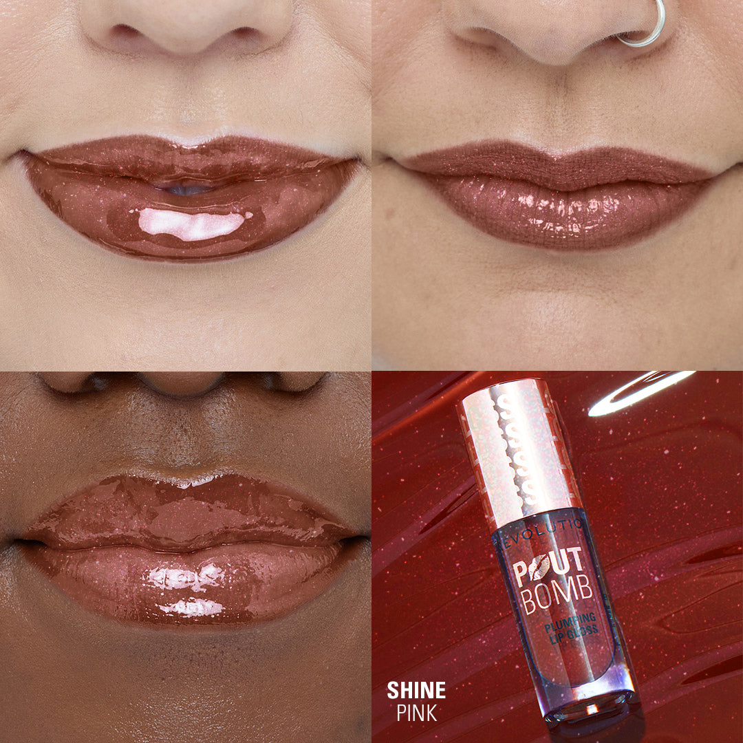 Makeup Revolution Pout Bomb Shimmer Gloss | Makeup Revolution at Broadway