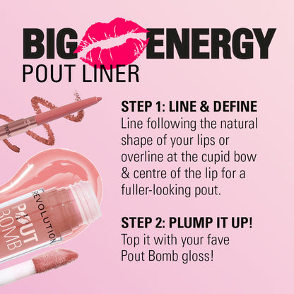 Makeup Revolution Pout Bomb Plumping Lip Liner | Makeup Revolution at Broadway