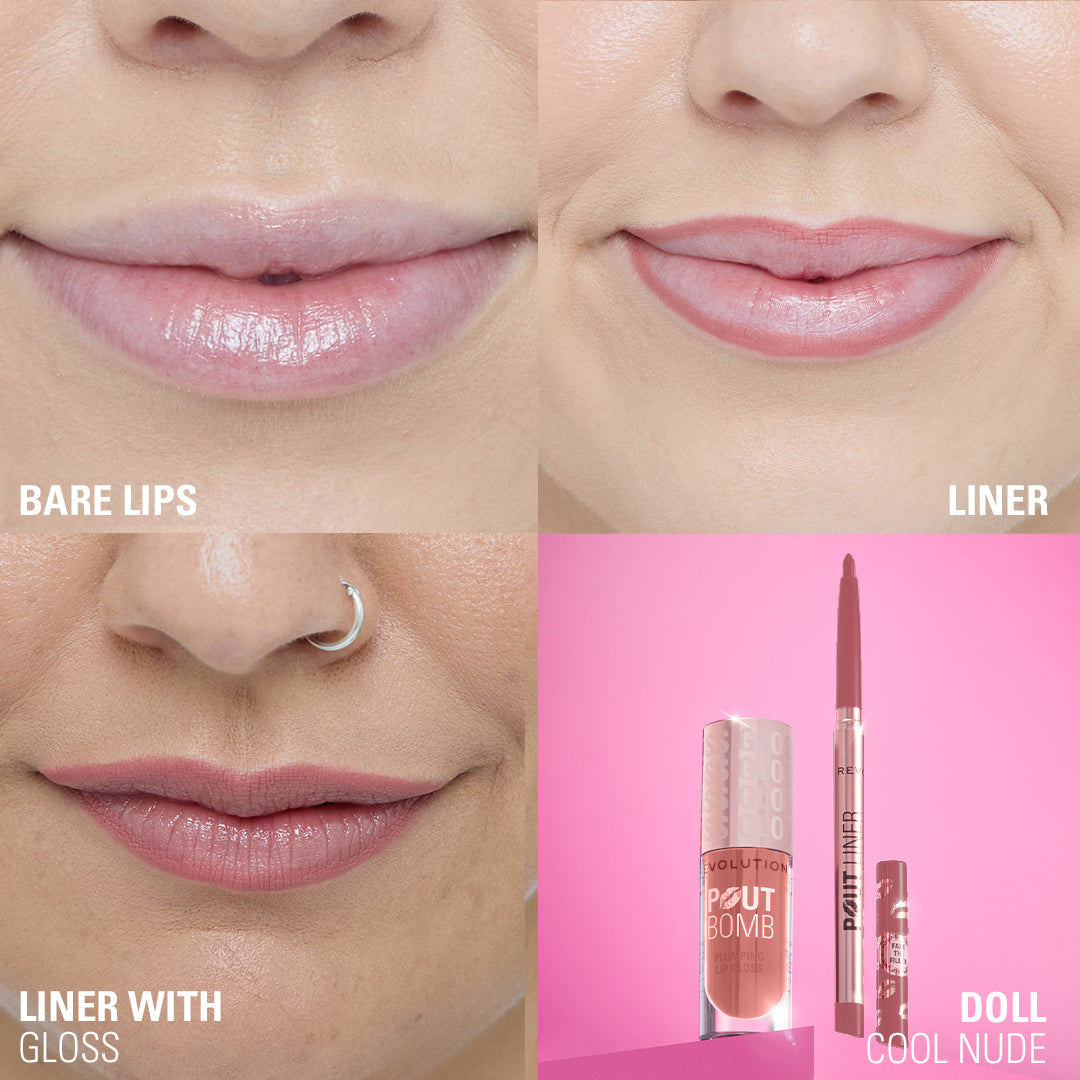 Makeup Revolution Pout Bomb Plumping Lip Liner | Makeup Revolution at Broadway