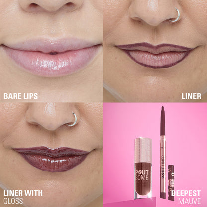 Makeup Revolution Pout Bomb Plumping Lip Liner | Makeup Revolution at Broadway
