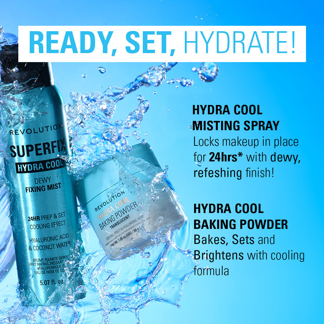 Revolution Hydra Cool Cooling Loose Baking Powder - Translucent | Makeup Revolution at Broadway
