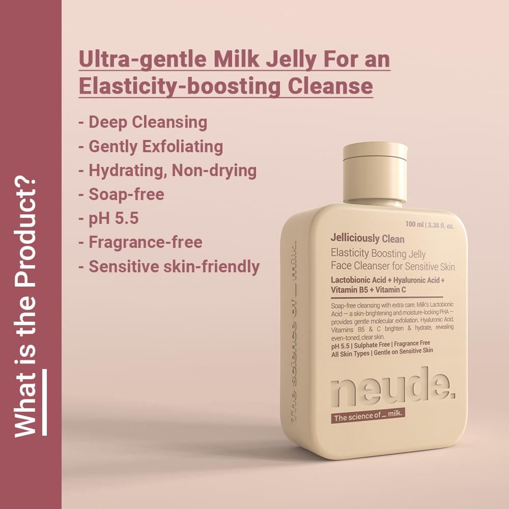 Jelliciously Clean pH 5.5 Gel Face Cleanser for Sensitive Skin