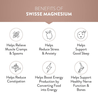 Swisse Magnesium 60 Tablets | Swisse at Broadway