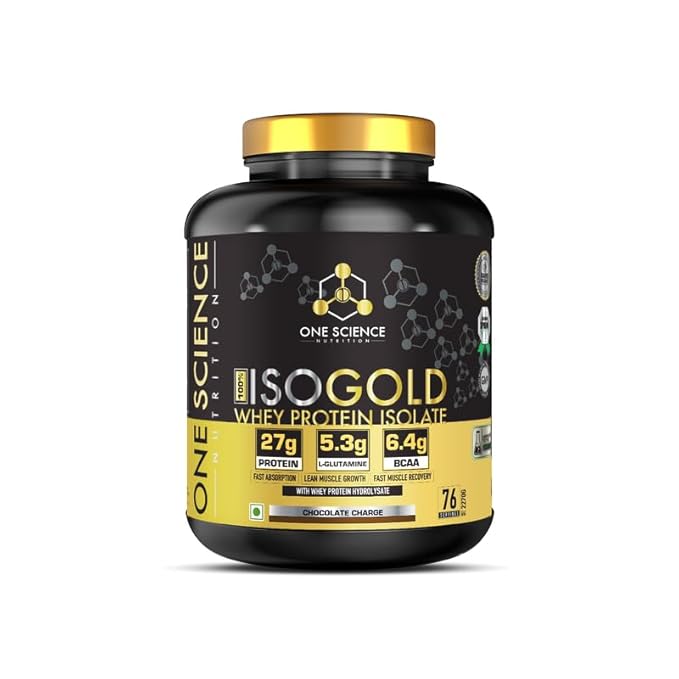 OSN Iso Gold Whey Protein 5lbs Grass Fed Whey 27g Protein Chocolate charge | One Science Nutrition at Broadway