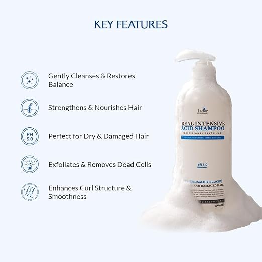 Lador Real Intensive Acid Shampoo 900ml