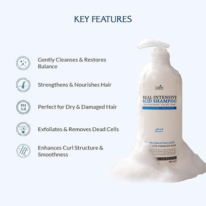 Lador Real Intensive Acid Shampoo 900ml