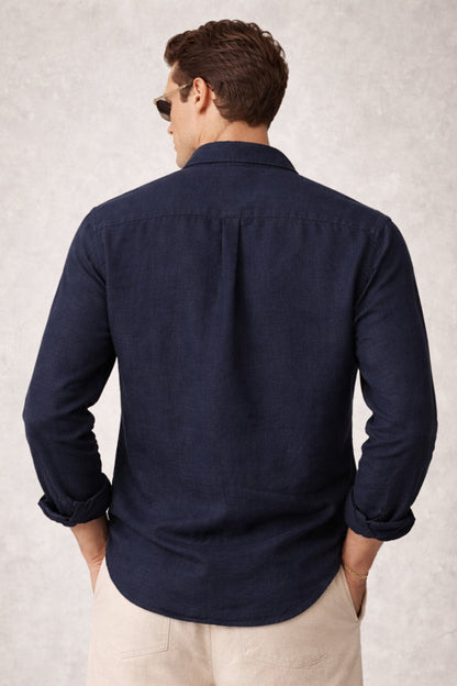 Breezy Linen Cotton Blend Shirt